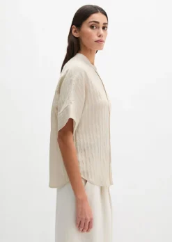 Boyfriend-Bluse regular aus TENCEL™ Modal