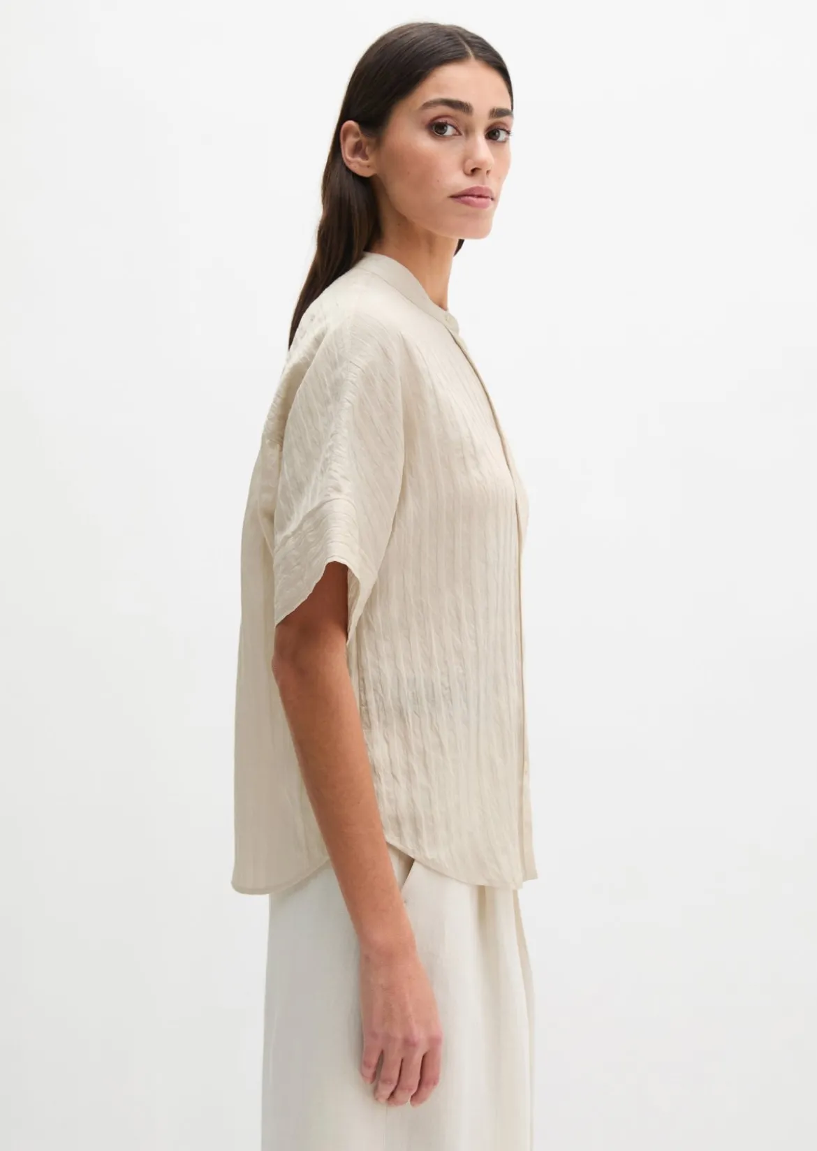 Boyfriend-Bluse regular aus TENCEL™ Modal