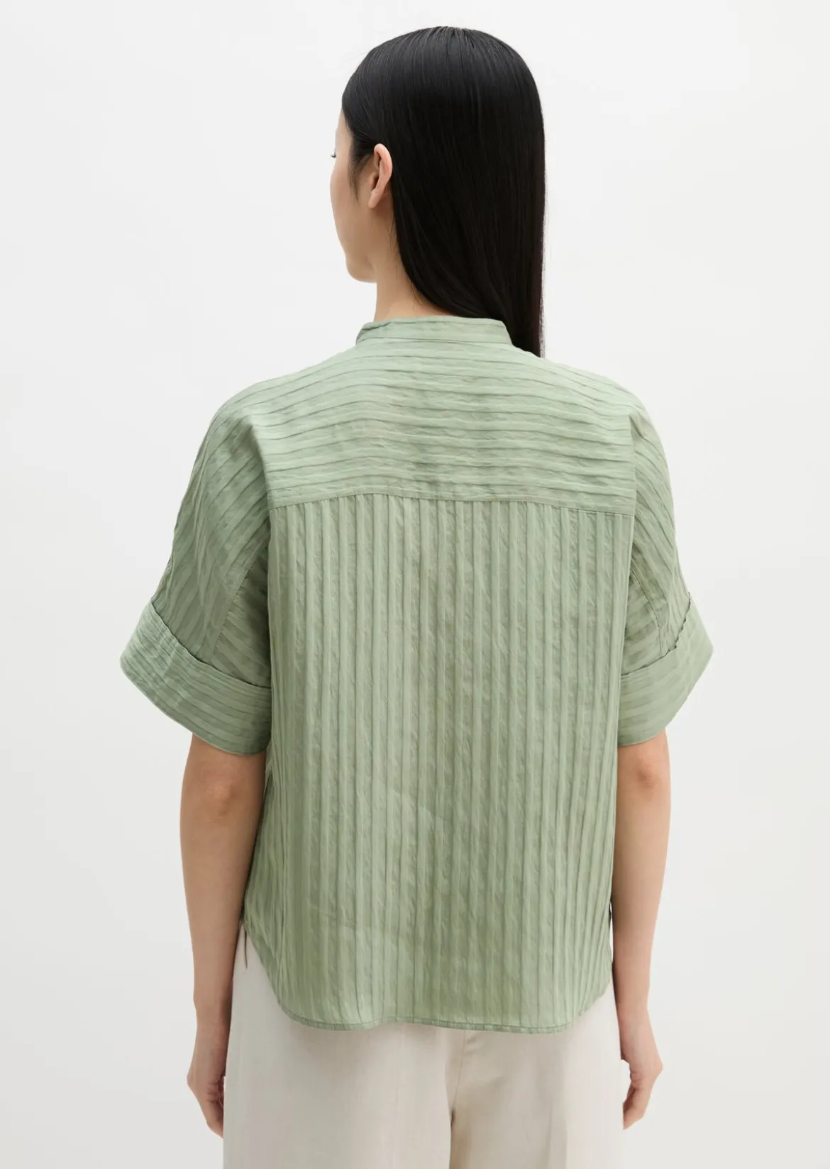Boyfriend-Bluse regular aus TENCEL™ Modal