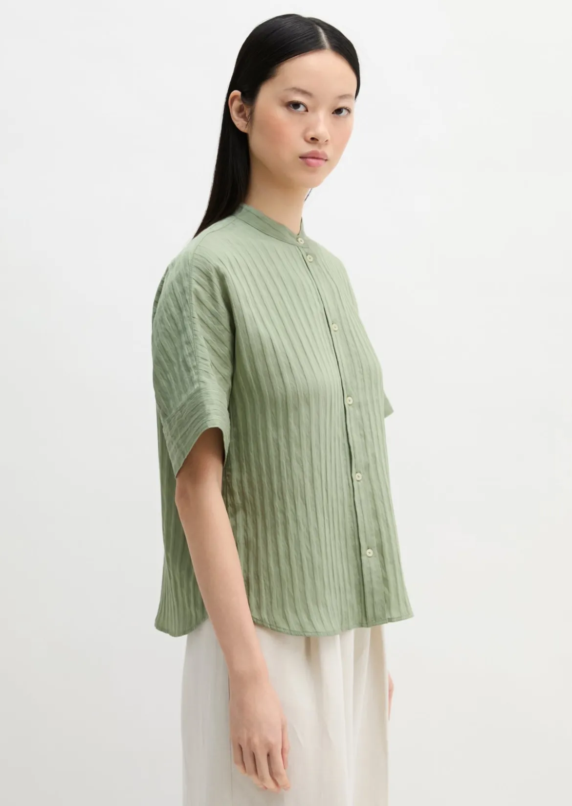 Boyfriend-Bluse regular aus TENCEL™ Modal