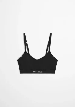 Bralette aus fein geripptem Jersey