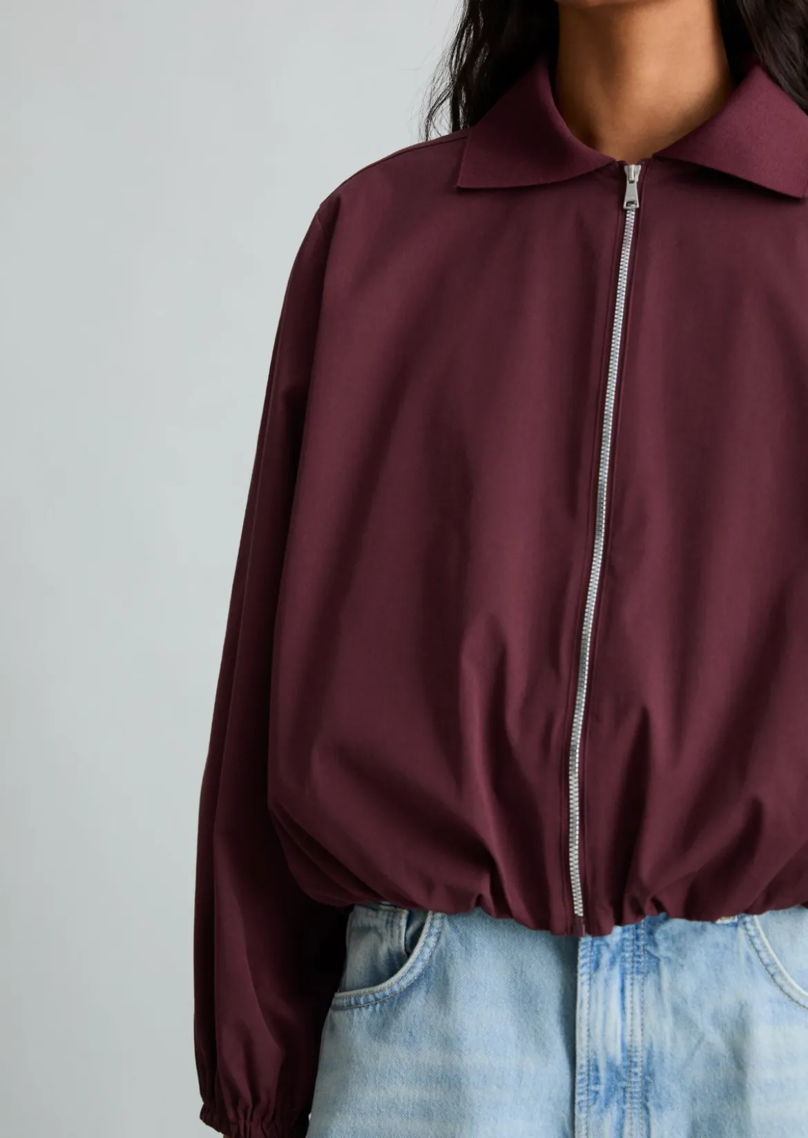 Bubble-Jacke regular aus Organic-Cotton-Mix-Stretch