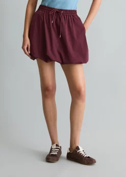 Bubble-Skirt A-Shape aus Organic-Cotton-Mix-Stretch