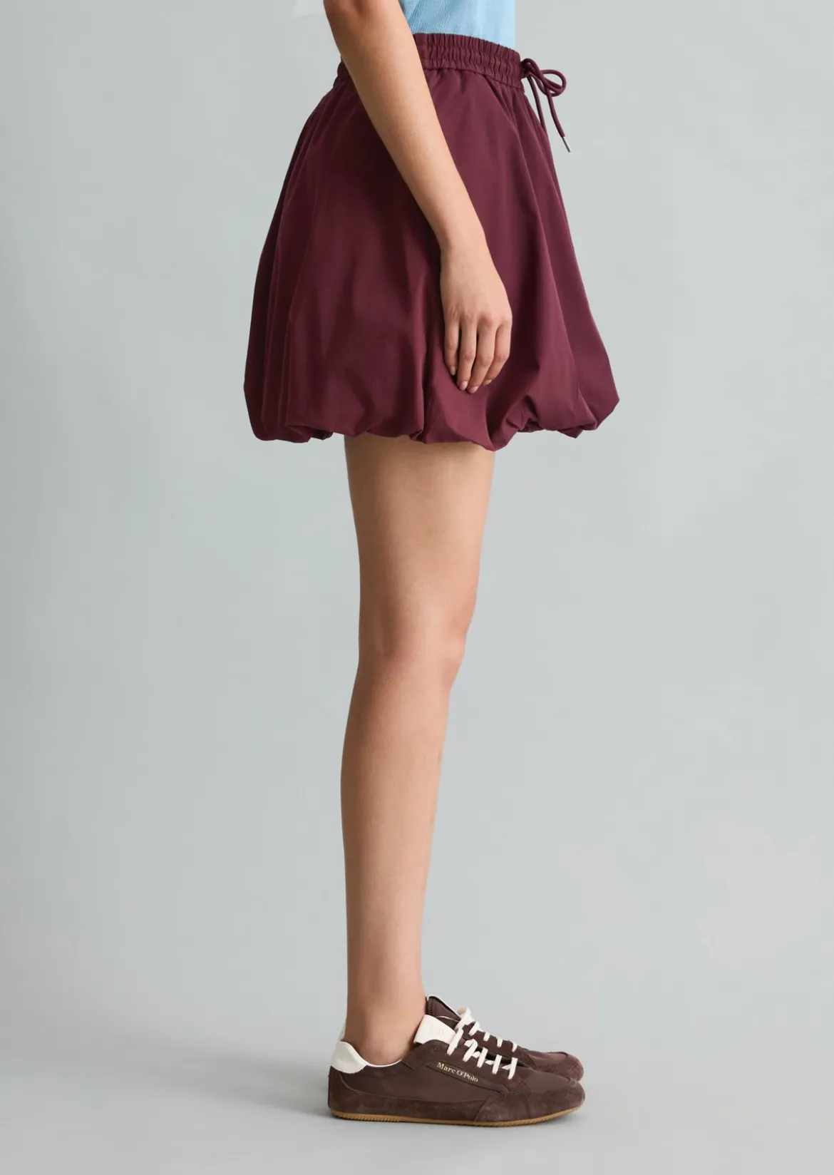 Bubble-Skirt A-Shape aus Organic-Cotton-Mix-Stretch