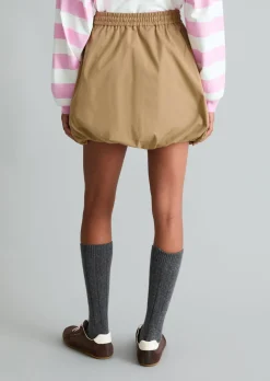 Bubble-Skirt A-Shape aus Organic-Cotton-Mix-Stretch