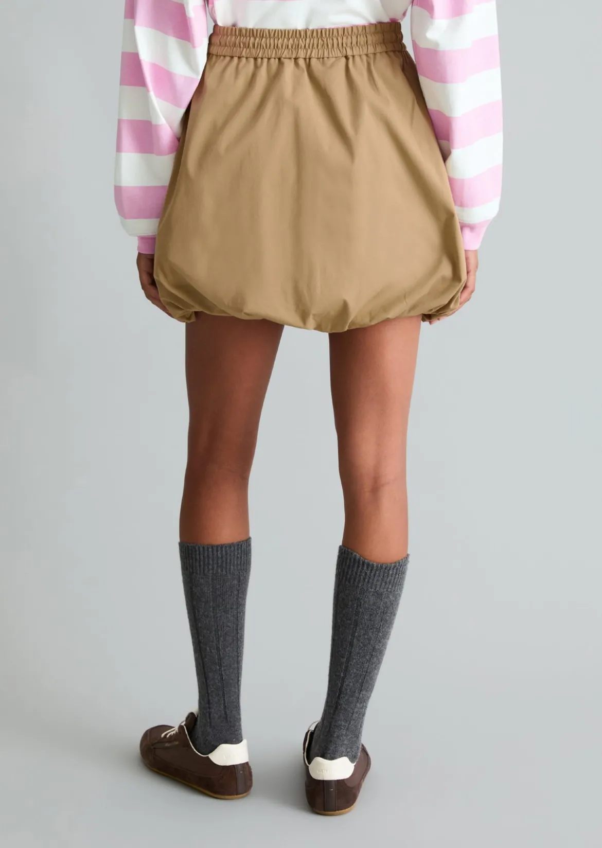 Bubble-Skirt A-Shape aus Organic-Cotton-Mix-Stretch