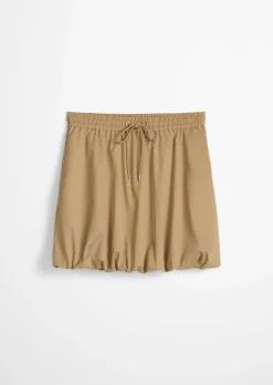 Bubble-Skirt A-Shape aus Organic-Cotton-Mix-Stretch