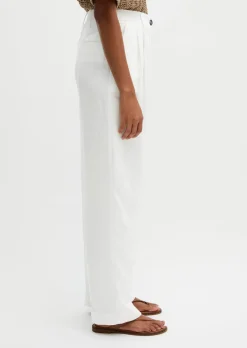 Bundfaltenhose relaxed aus TENCEL™ Lyocell