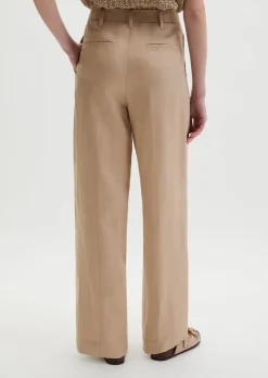 Bundfaltenhose relaxed aus TENCEL™ Lyocell