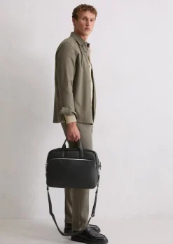 Business-Bag aus einer Lederalternative aus recyceltem Polyester