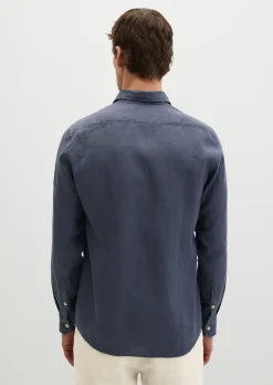 Button-Down-Hemd shaped aus reinem Leinen