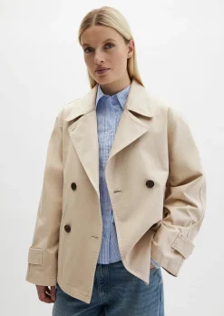 Cabanjacke relaxed garment-dyed aus Organic Cotton-Twill