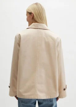 Cabanjacke relaxed garment-dyed aus Organic Cotton-Twill