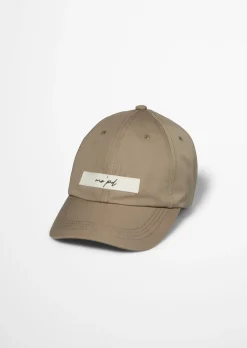 Cap aus Bio-Baumwoll-Leinen-Twill