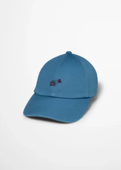 Cap aus reinem Baumwoll-Twill