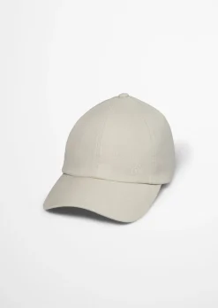 Cap aus reinem Leinen
