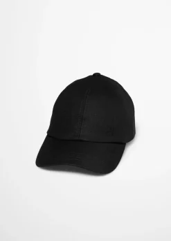 Cap aus reinem Leinen
