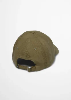 Cap mit Jacquard-Struktur-Mix