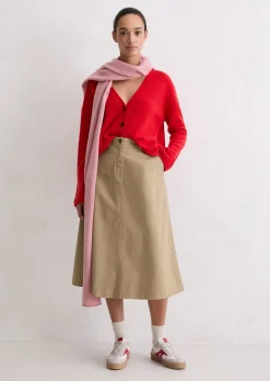 Cardigan oversized aus flauschiger Lambswool