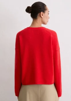Cardigan oversized aus flauschiger Lambswool