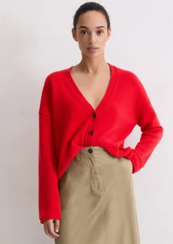 Cardigan oversized aus flauschiger Lambswool
