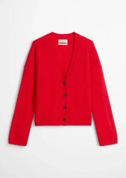 Cardigan oversized aus flauschiger Lambswool
