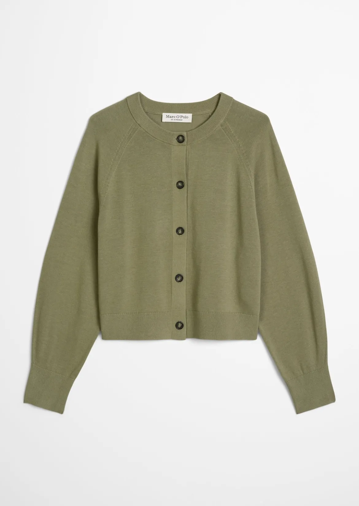 Cardigan oversized aus reinem Baumwollgarn
