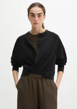 Cardigan oversized aus reinem Baumwollgarn