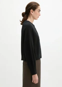 Cardigan oversized aus reinem Baumwollgarn