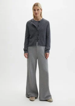 Cardigan regular aus Bi-Color-Garn
