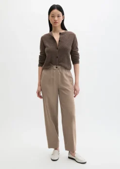 Cardigan regular aus Bouclé-Garn