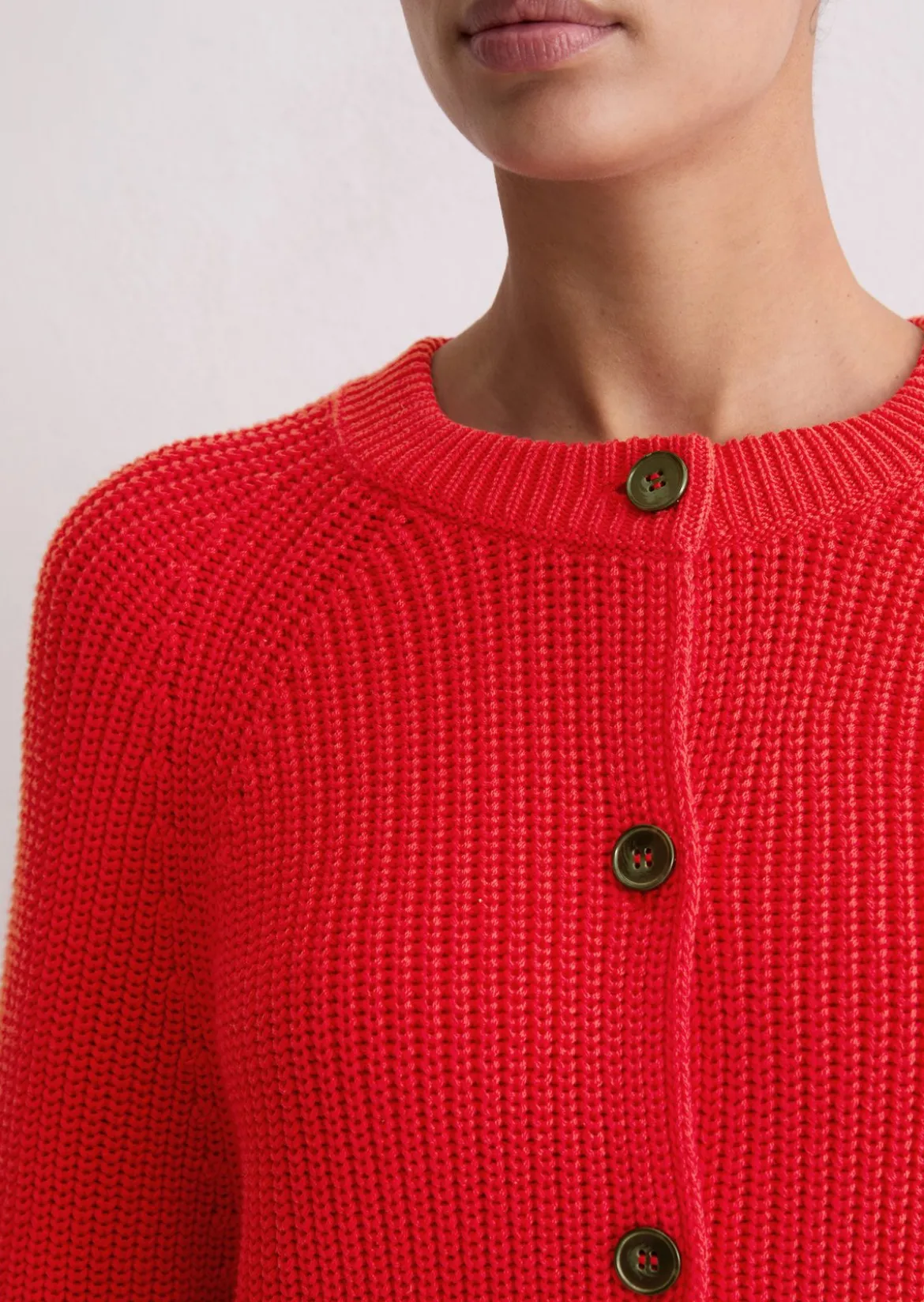 Cardigan regular aus Organic Cotton