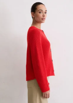 Cardigan regular aus Organic Cotton