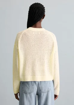 Cardigan relaxed aus weichem Organic Cotton-Mix