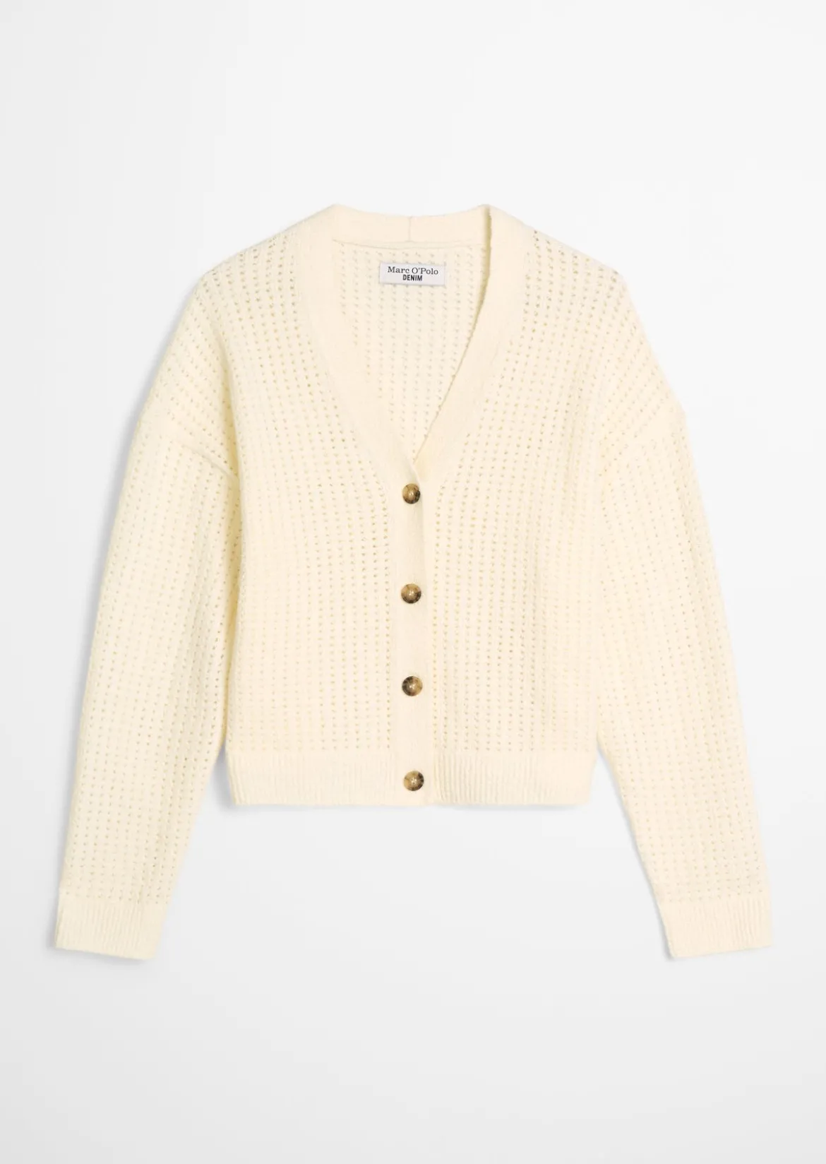 Cardigan relaxed aus weichem Organic Cotton-Mix