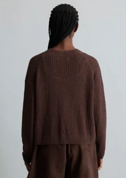 Cardigan relaxed aus weichem Organic Cotton-Mix