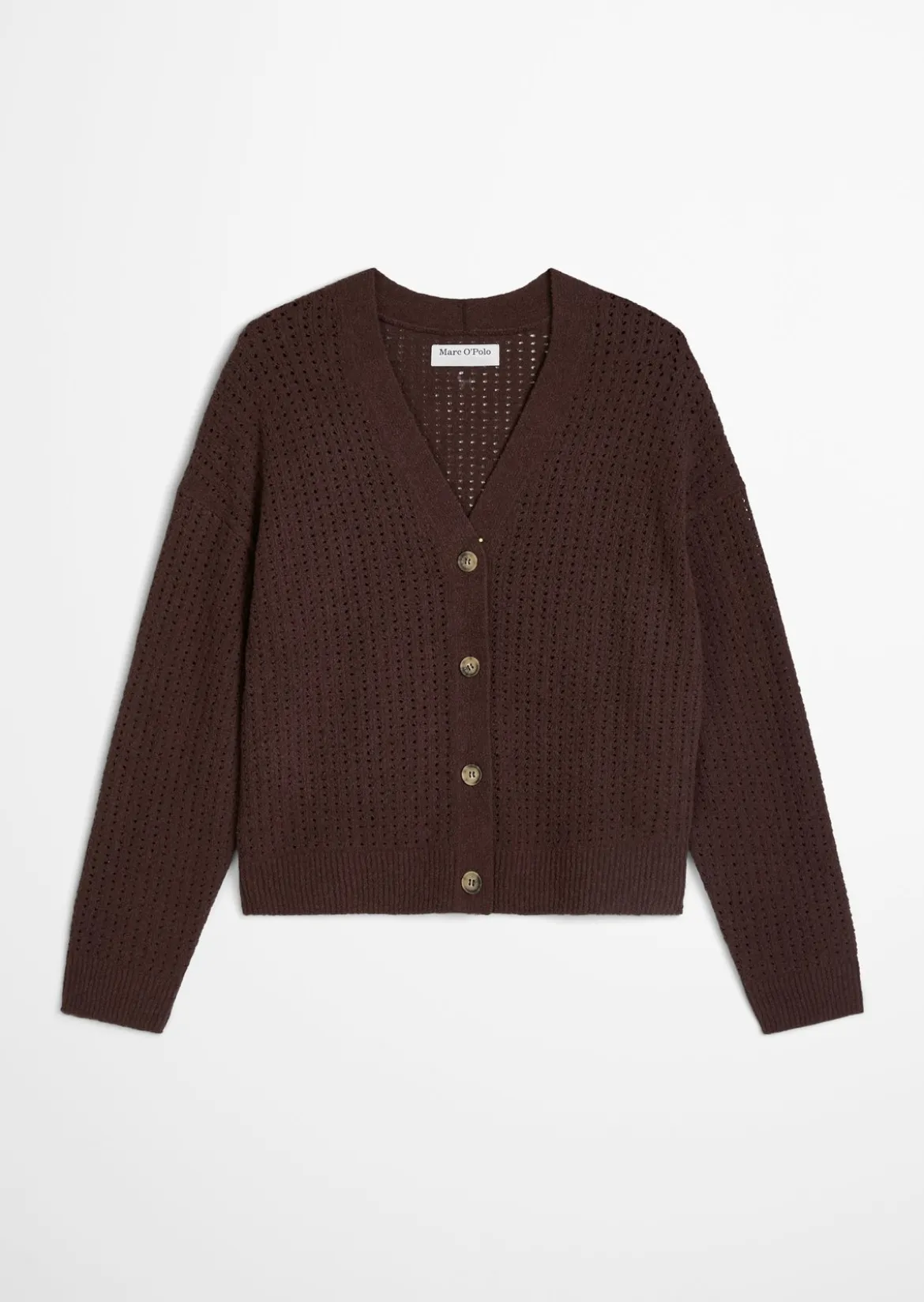 Cardigan relaxed aus weichem Organic Cotton-Mix