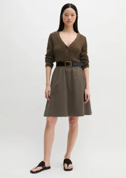 Cardigan slim aus Bändchengarn