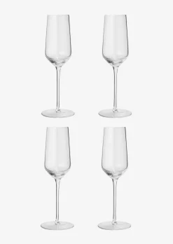 Champagner-Glas Model Moments im 4er-Set