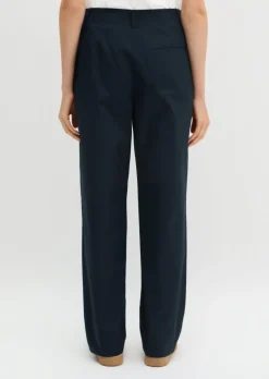 Chino Model Lande wide aus stretchigem Organic Cotton-Twill