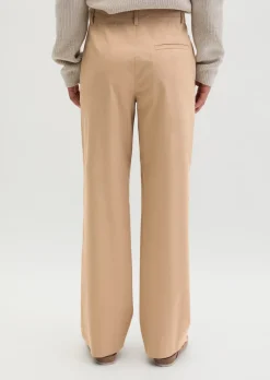 Chino Model Lande wide aus stretchigem Organic Cotton-Twill