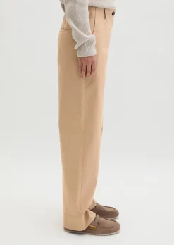 Chino Model Lande wide aus stretchigem Organic Cotton-Twill