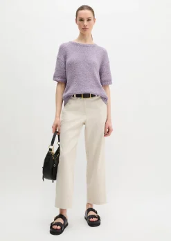 Chino Model Lande wide aus Organic Cotton-Lyocell-Leinen-Mix