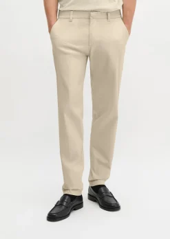 Chino Model Morot Jogger tapered aus technischem Popeline-Stretch