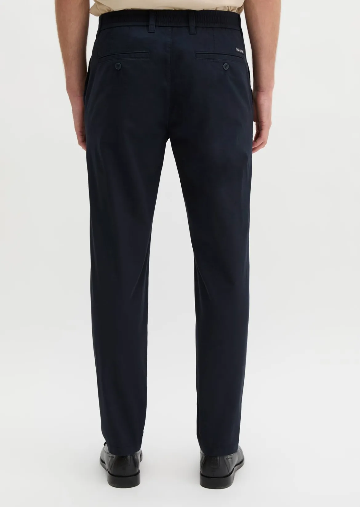 Chino Model Morot Jogger tapered aus technischem Popeline-Stretch