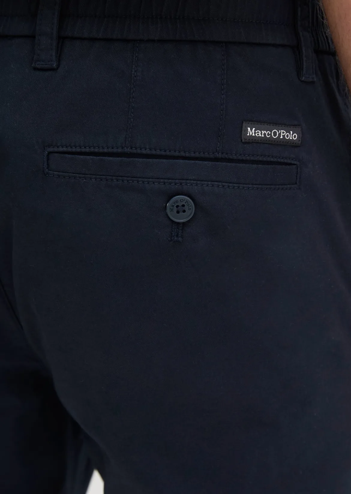 Chino Model Morot Jogger tapered aus technischem Popeline-Stretch