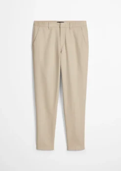 Chino Model Morot Jogger tapered aus elastischem Bio-Baumwollsatin
