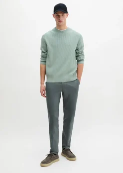 Chino Model Morot Jogger tapered aus technischem Popeline-Stretch