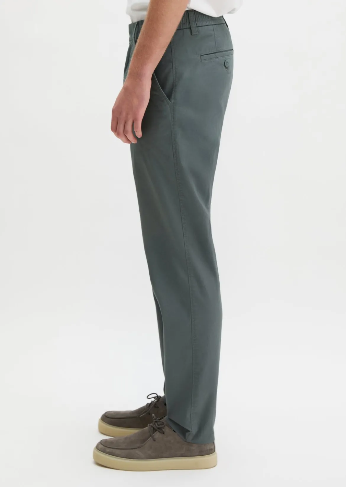 Chino Model Morot Jogger tapered aus technischem Popeline-Stretch