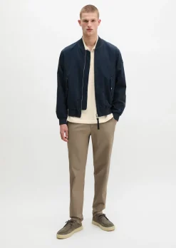 Chino Model Morot Jogger tapered aus technischem Popeline-Stretch